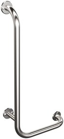 Uchwyt łazienkowy kątowy prawy chrom