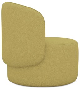Musztardowy fotel Ipo – Makamii