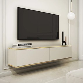 Wisząca szafka pod telewizor RTV135 w stylu glamour