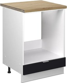 Szafka kuchenna czarne paski 60x60x82 fame-line