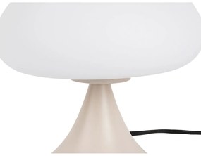 Szara lampa stołowa (wysokość 21 cm) Hongo – Leitmotiv