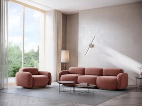 Modułowa sofa 4-osobowa Ailani, tkanina szenilowa