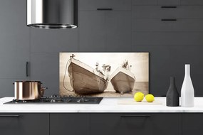 Panel Kuchenny Przystań Kolorowych Łódek