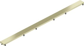 Mexen Flat M13 maskownica 2w1 do odpływu liniowego 100 cm, złota szczotkowana - 1A19100