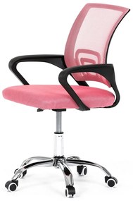 Krzesło biurowe Autronic KA-L103 PINK