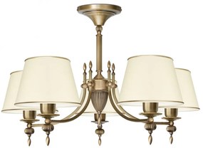 Żyrandol mosiężny A-S5AK