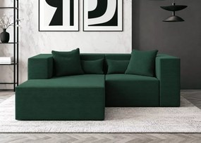 Narożnik modułowy Terospito S 208x180 cm sztruks Poso nowoczesny wygodny