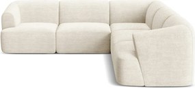 Beżowy sztruksowy narożnik Campi – Cosmopolitan Design