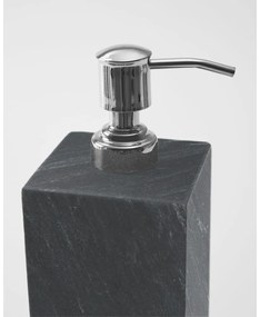 Ciemnoszary marmurowy dozownik do mydła 200 ml Aixa – Kave Home
