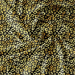 PrzytulneMieszkanie.pl PrzytulneMieszkanie.pl Pościel z mikrofibry LEOPARD żółta Rozmiar pościeli: 70 x 80 cm | 140 x 200 cm