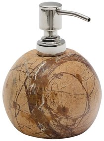 Marmurowy dozownik do mydła w naturalnym kolorze 200 ml Spalsh – Kave Home