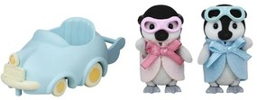 Sylvanian Families Baby Penguins bliźniaki zsamochodem