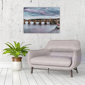 Obraz rzeki Wełtawy (70x50 cm)