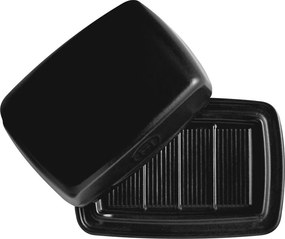 Czarna maselniczka ceramiczna – Emile Henry