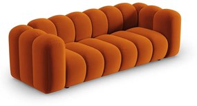 Pomarańczowa sofa 228 cm Lupine – Micadoni Home