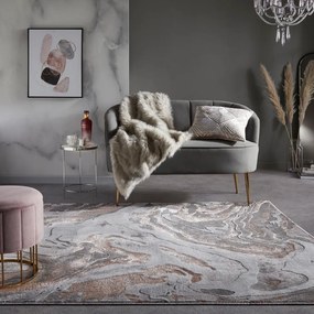 Szaro-beżowy dywan 120x170 cm Marbled – Flair Rugs