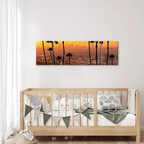 Obraz - Panorama Los Angeles (170x50 cm)
