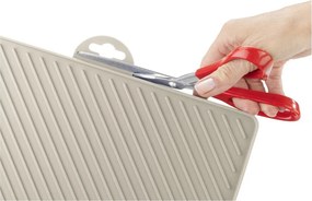 Beżowa plastikowa podkładka do naczyń 34x40 cm Nelia – Wenko