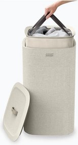 Beżowy tekstylny kosz na pranie 60 l Tota One – Joseph Joseph
