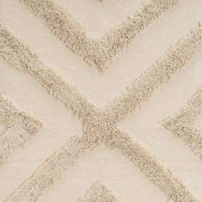 Kremowy bawełniany dywan odpowiedni do prania 50x80 cm – Casa Selección