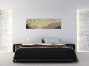 Obraz - Camille Pissarro, A creek in st. Thomas (Virgin Islands), reprodukcje (170x50 cm)