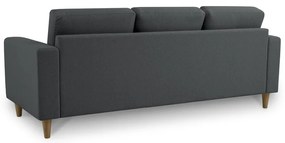 Antracytowa sofa 217 cm Focus – Scandic