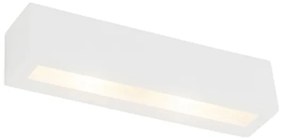 Nowoczesna lampa ścienna biała 2-światłowa - Tjada Novo