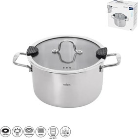 Garnek ze stali nierdzewnej z pokrywką 6,2 l Venice – Orion
