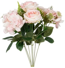 Sztuczny kwiat (wysokość 43 cm) Roses – Ixia