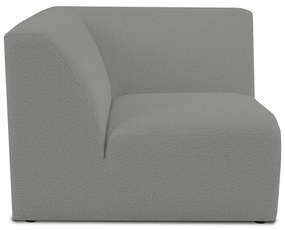 Szary moduł sofy z materiału bouclé (strona zmienna) Roxy – Scandic