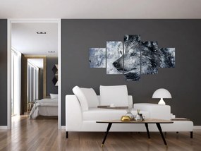 Obraz - Wilk z kreskówki (125x70 cm)
