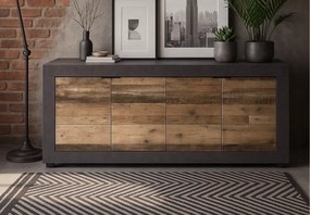 Duża komoda Meshmatics 180cm szafka salon sypialnia 4D