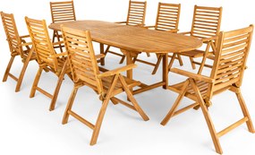 Doppler Stół rozkładany TAMAN LEVERTON FSC®, 240/300, 8+1