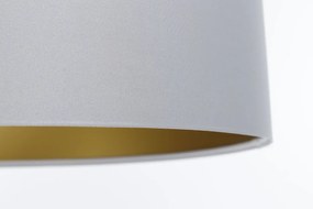 Lampa wisząca MODERN 60 szara/złota BPS KONCEPT