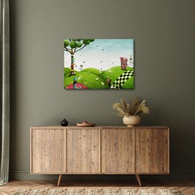 Obraz wspaniałego krajobrazu (70x50 cm)