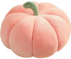Poduszka dekoracyjna w kształcie dyni PUMPKIN 35 cm różowa