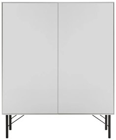 Czarno-biała wysoka komoda 91x111 cm Edge by Hammel – Hammel Furniture