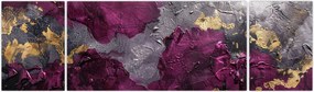 Obraz - Teksturowanie abstrakcji (170x50 cm)