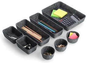Filcowe pojemniki do organizacji, 8 szt.
