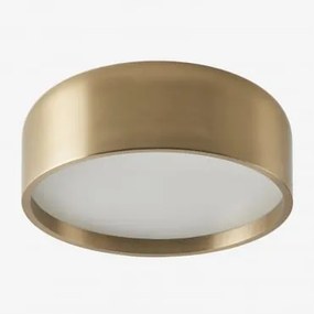 Plafon Sufitowy Z Żelaza Glatzer Złoto - Sklum