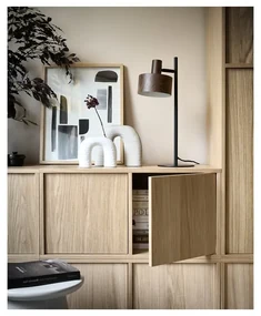 Szafka modułowa pod TV w dekorze dębu 77x44 cm Modulair – vtwonen
