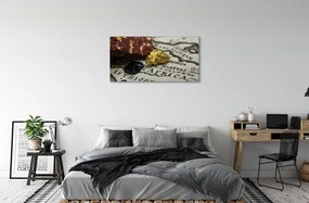 Obraz na płótnie Złota Mapa