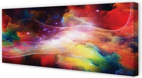 Obraz drukowany na płótnie Falująca Abstrakcja Fraktalna