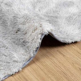 Srebrnoszary prostokątny dywan 120x170 G7-C50