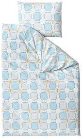 PrzytulneMieszkanie.pl PrzytulneMieszkanie.pl Pościel z mikrowłókna GALDAR niebieska Rozmiar pościeli: 70 x 80 cm | 140 x 200 cm