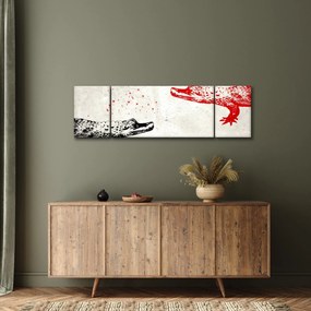 Obraz - Krokodyle (170x50 cm)