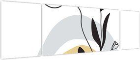 Obraz - Kwiaty w wazonie N⁰1 (170x50 cm)