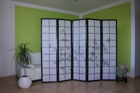 Przegroda pokojowa 179 cm Czarna