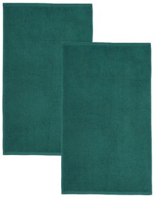 Ciemnozielone bawełniane ręczniki kąpielowe szybkoschnące/frotte zestaw 2 szt. 90x140 cm Quick Dry – Catherine Lansfield