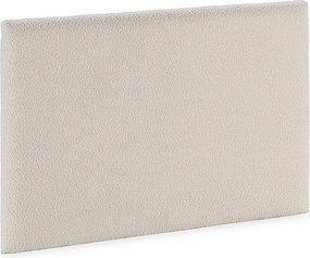 Głowica łóżka Niebla 90x60 cm Imitacja tkaniny baranek beżowa